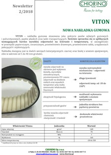 VITON - nakładka gumowa na pasy zębate